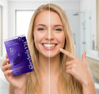 Tiras Blanqueadoras Dentales V34 | Dientes más blancos en pocos días