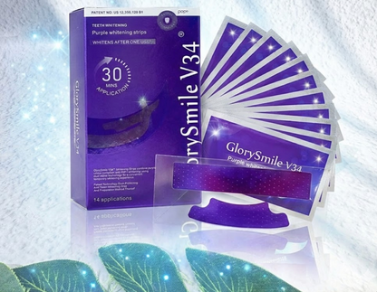 Tiras Blanqueadoras Dentales V34 - Dientes más blancos en pocos días