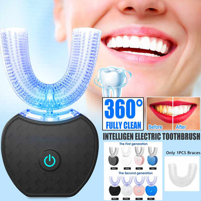 Blanqueador de Dientes y Reparador de Atrofia Gingival Automático 360